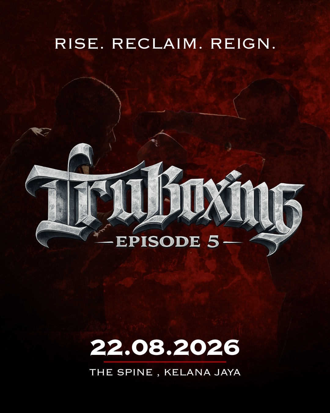 TruBoxing Episode 5 registration poster