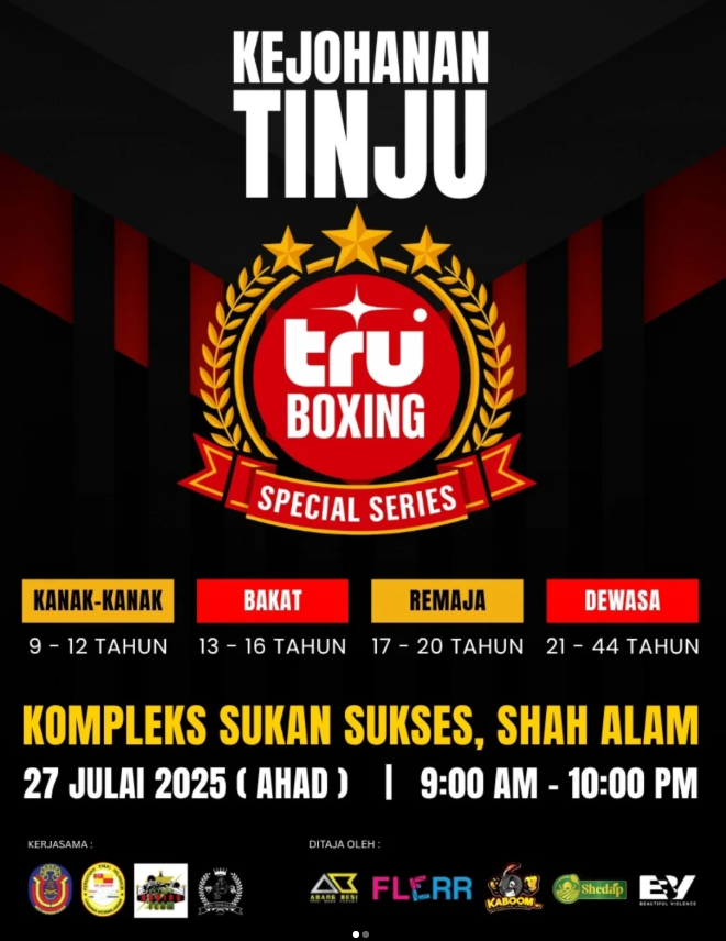 TruBoxing event poster