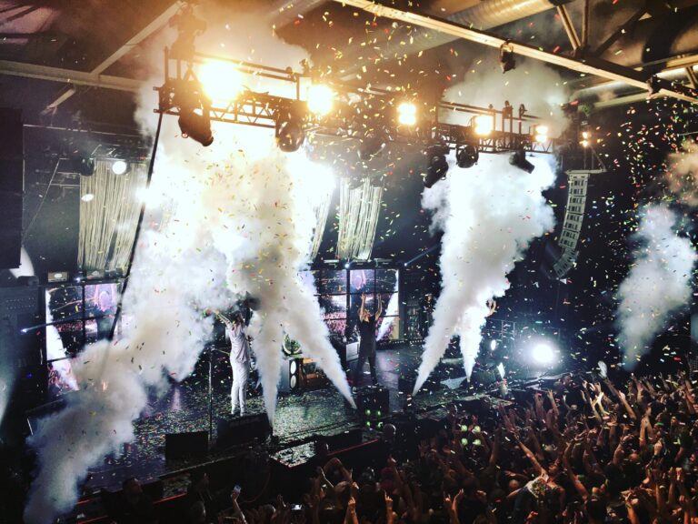 Team Sound & Light stage setup